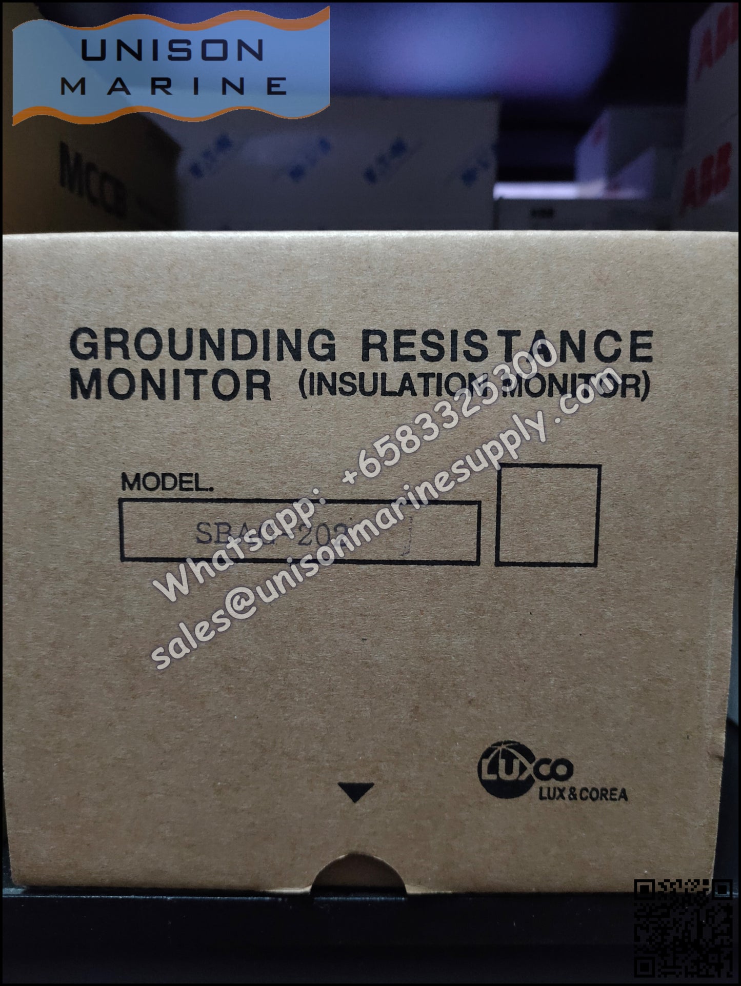 Westronics (LUXCO) Marine insulation resistance monitor : SBAG-202