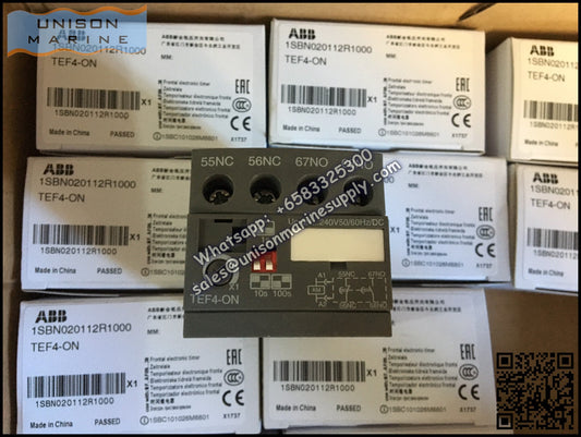 ABB AF Contactors Accessories Electronic timers TEF4-ON / TEF4-OFF