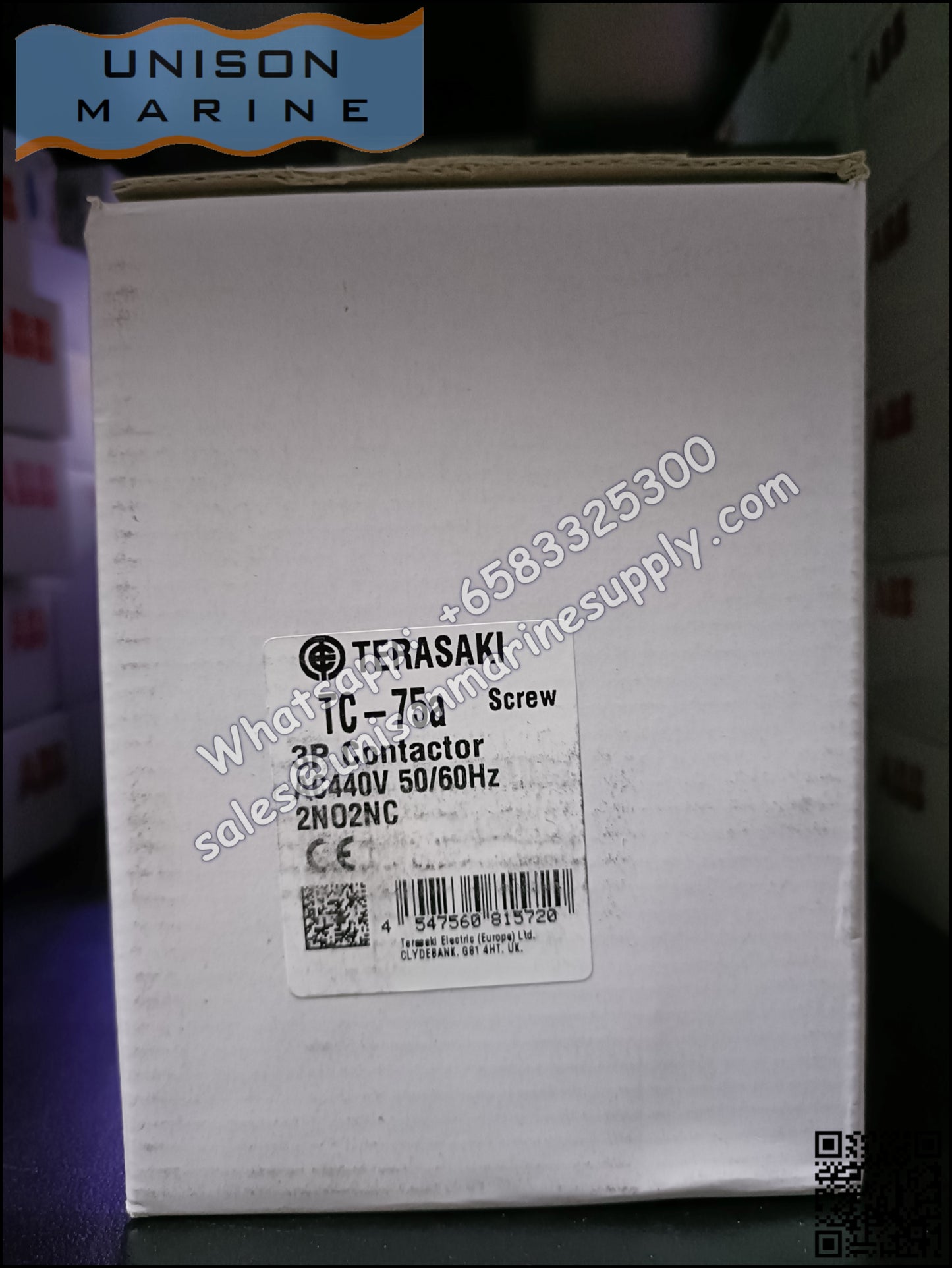 TERASAKI Marine Magnetic Contactors,TC-75a