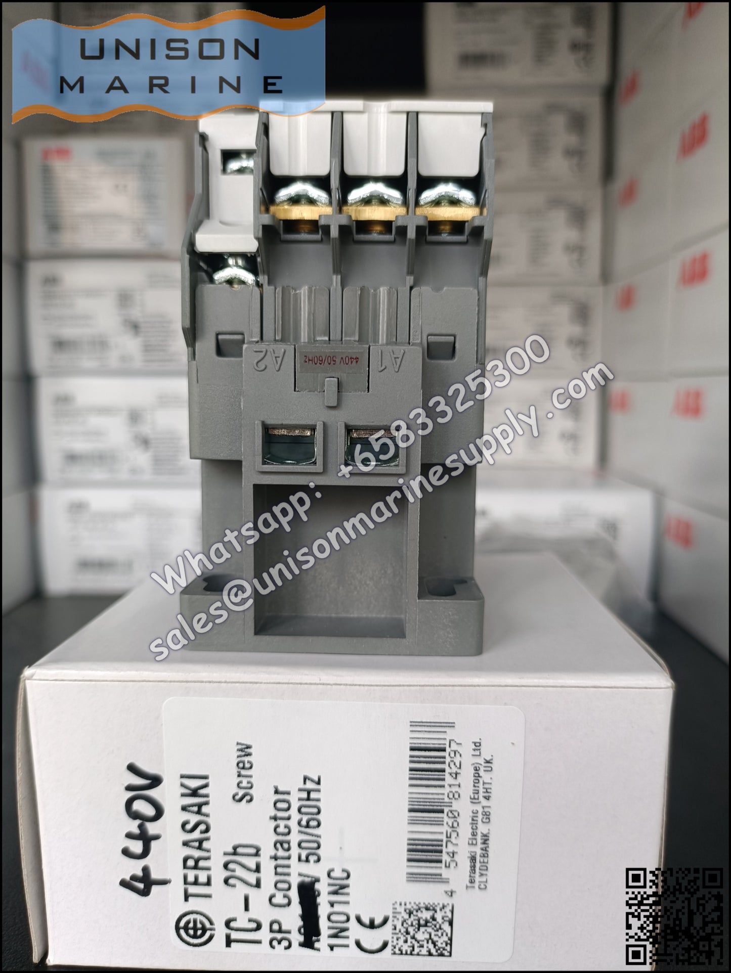 TERASAKI Marine Magnetic Contactors,TC-22b