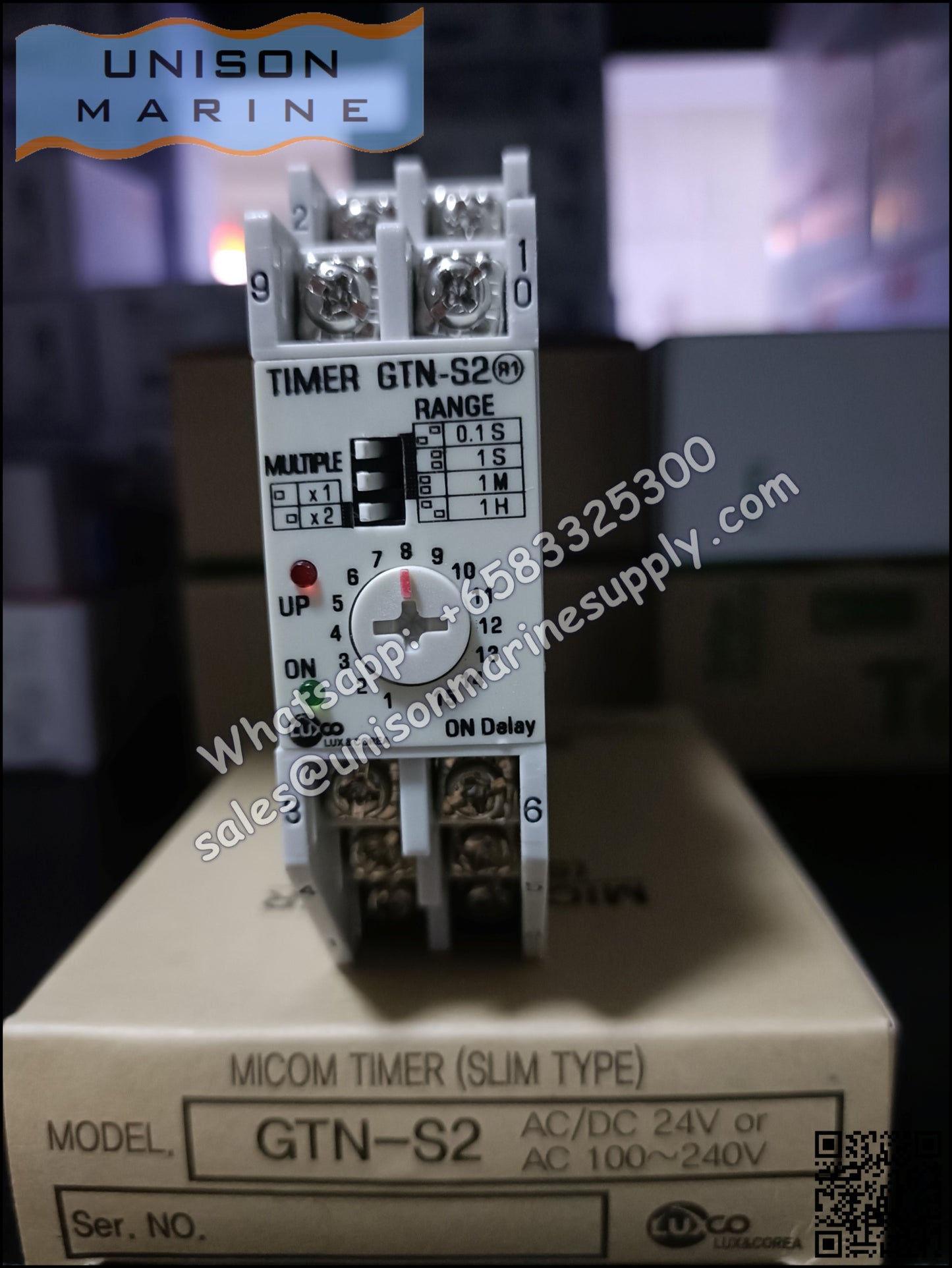 Westronics (LUXCO)Marine Slim Timer : GTN-S3