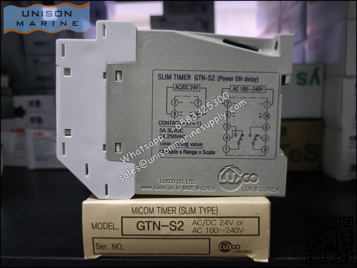 Westronics (LUXCO)Marine Slim Timer : GTN-S3