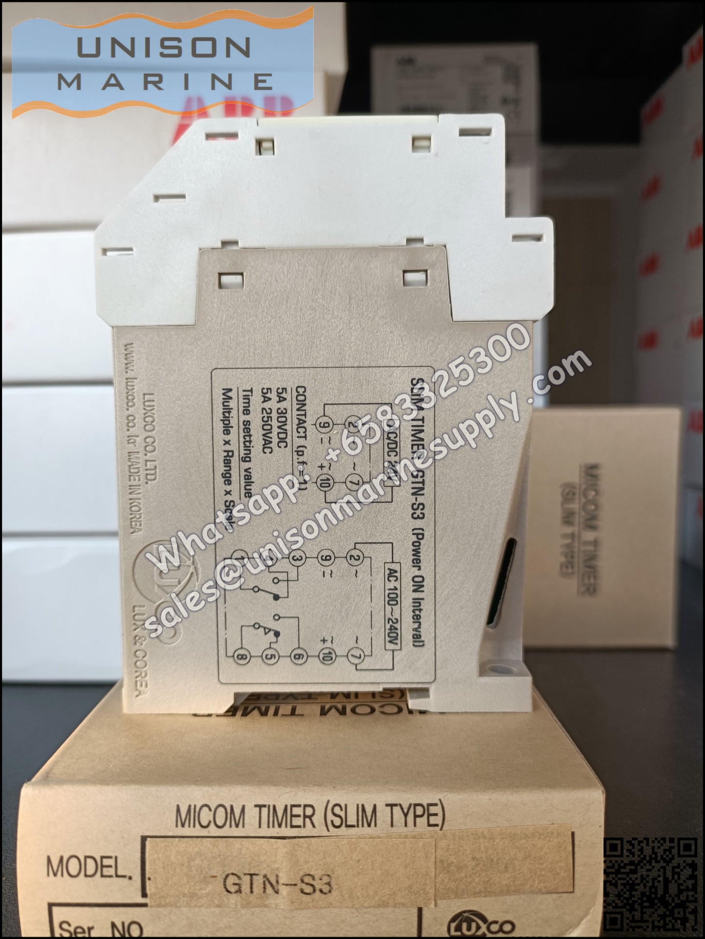 Westronics (LUXCO)Marine Slim Timer : GTN-S3