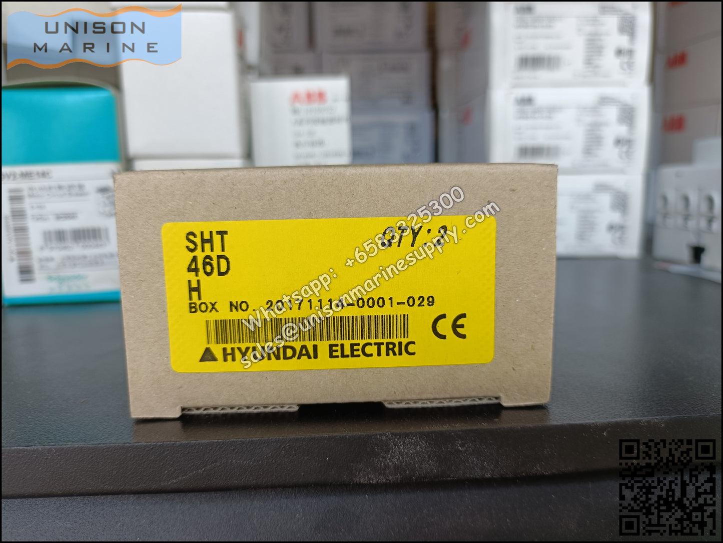 Hyundai Marine Circuit Breaker (MCCB) ,Accessory Shunt Trip (SHT) - SHT 46D