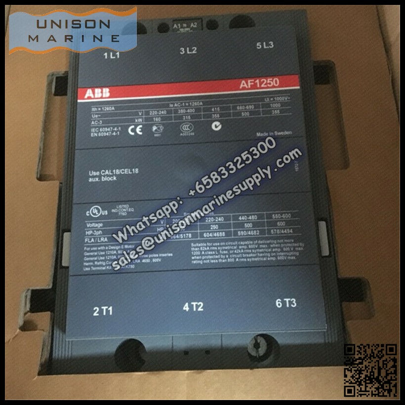 ABB Magnetic Contactors AF Series : AF1250-30-11