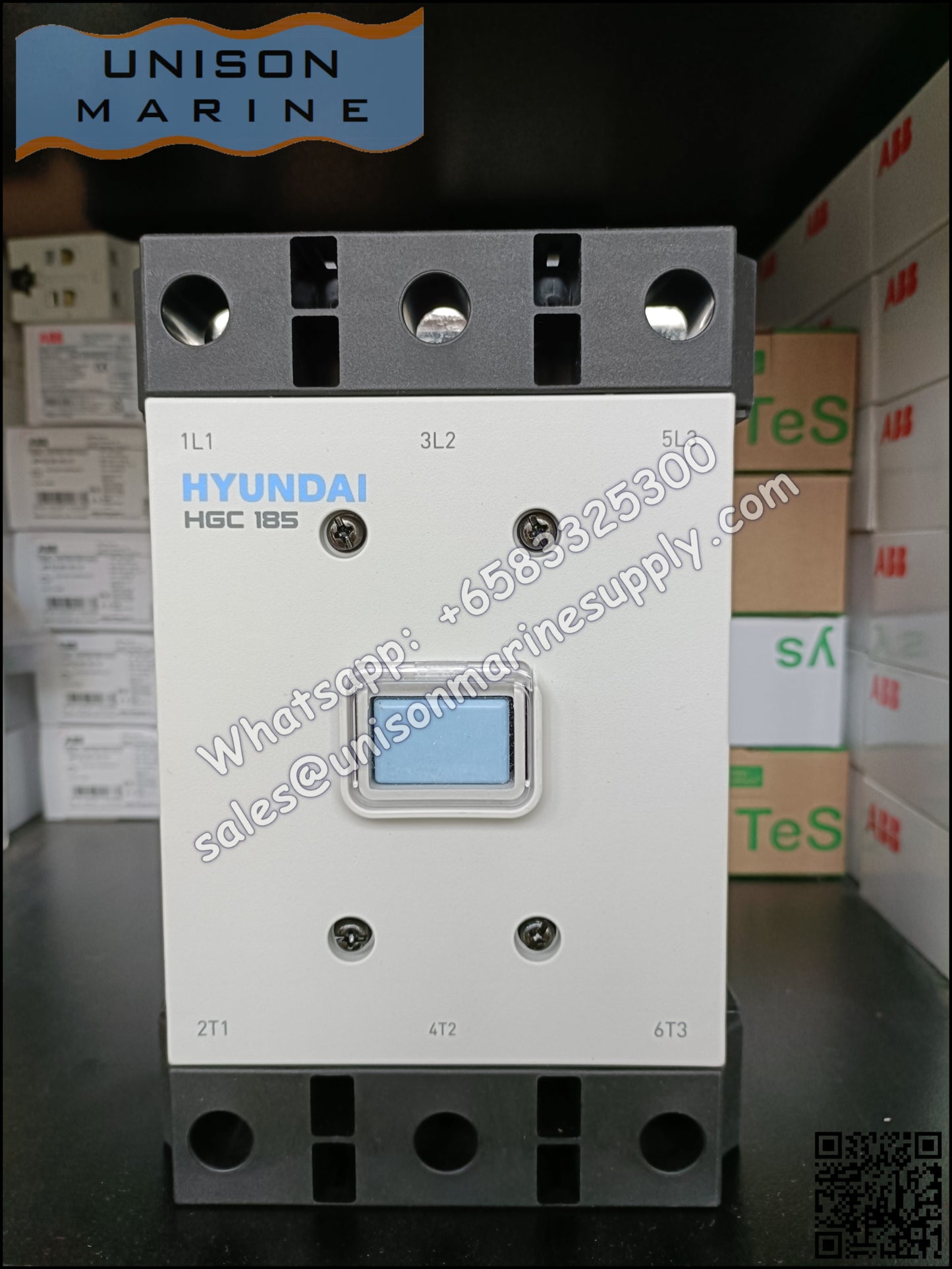 Hyundai Marine Magnetic Contactors HGC185