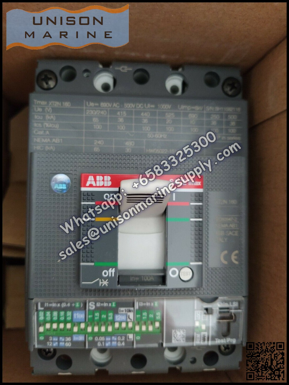 ABB SACE Tmax XT Circuit Breakers: XT2N 160 Ekip LSI