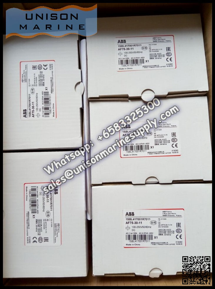 ABB Magnetic Contactors AF Series : AF75-30-11