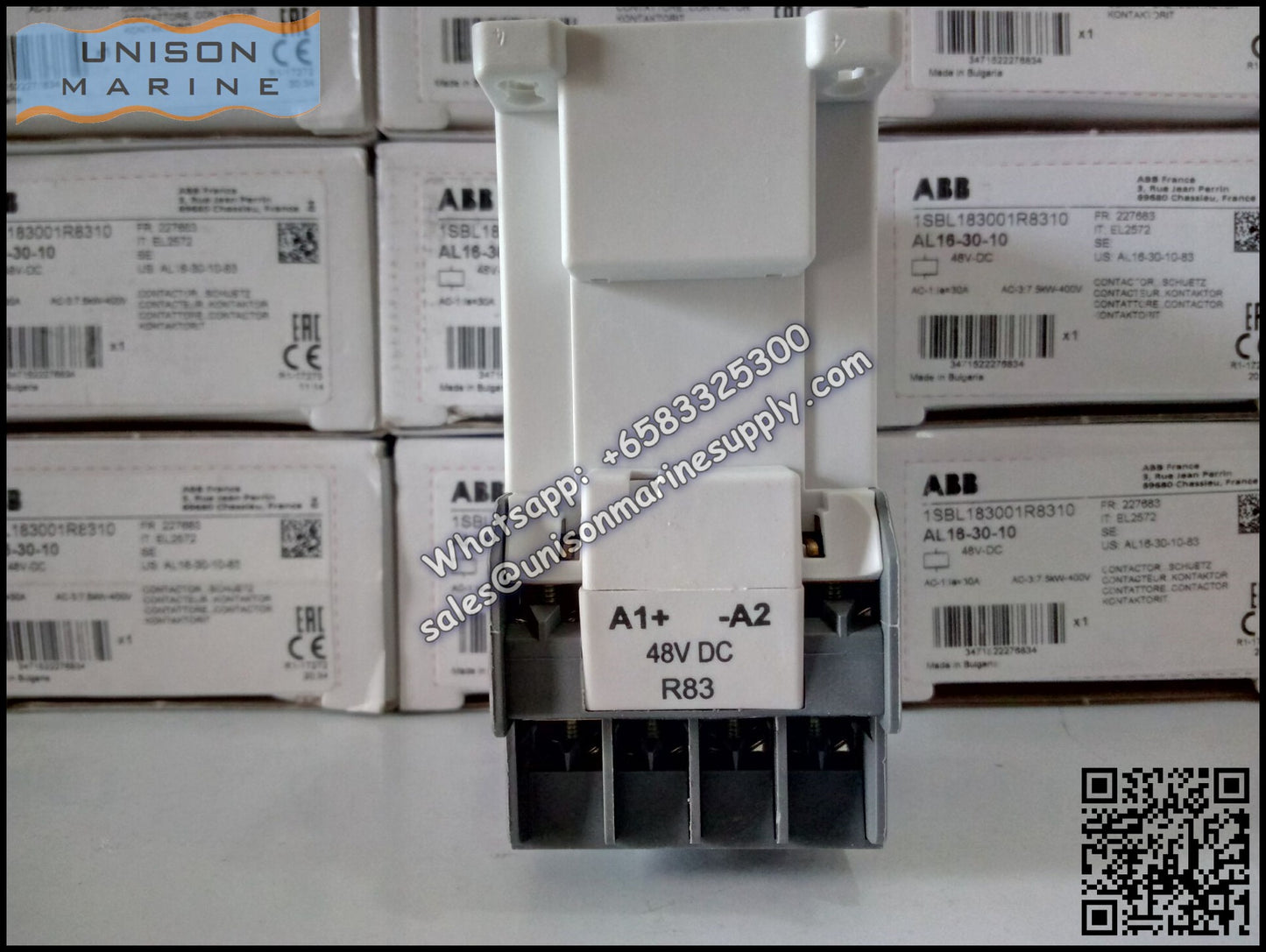 ABB Magnetic Contactors AL Series : AL16-30-10 / AL16-30-01