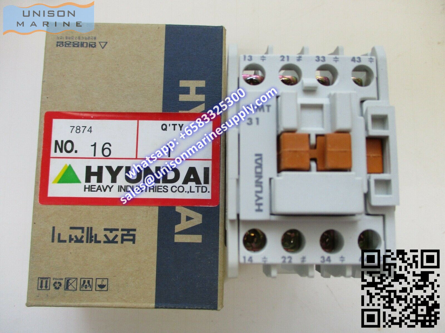 Hyundai Marine Control Relay(DC operation),HMT31