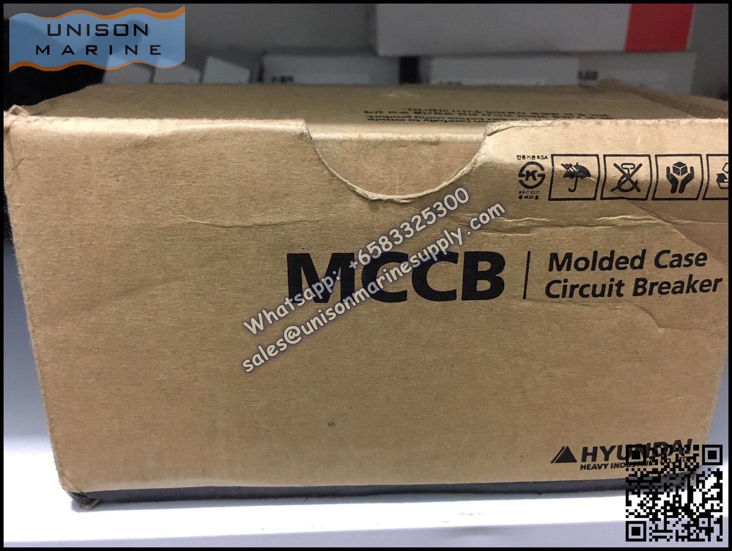 Hyundai Marine Circuit Breaker (MCCB) - UCB250H 3P Fixed / Plug-in Type