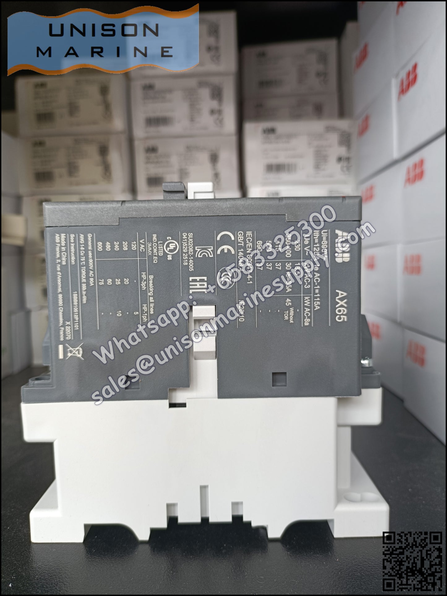 ABB Magnetic Contactors AX Series : AX65-30-11