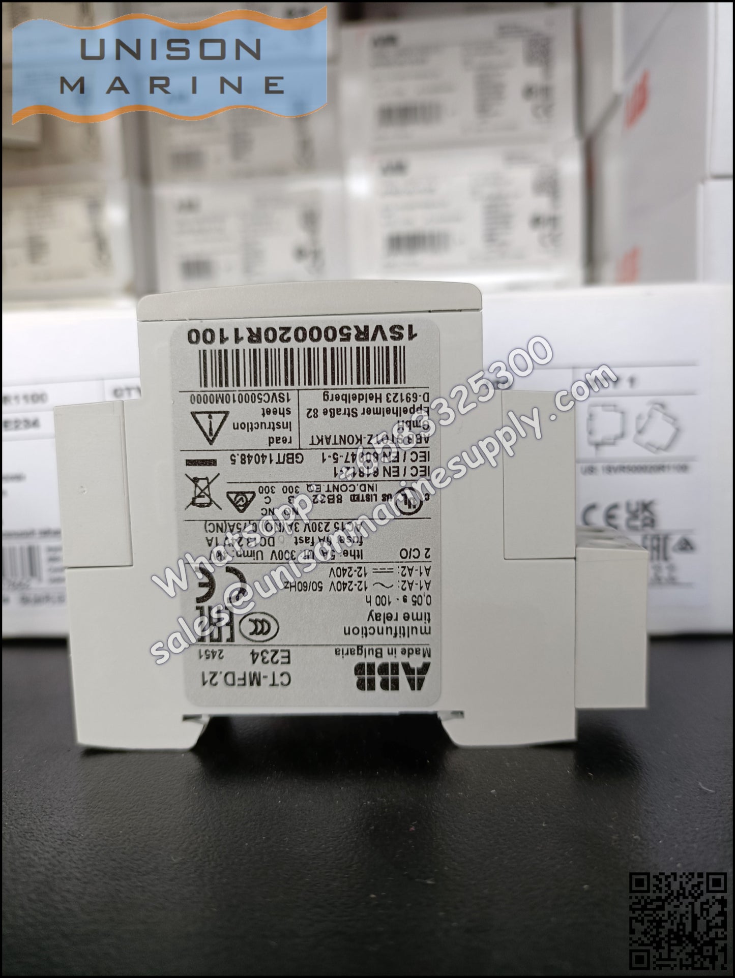 ABB Marine MultifunctionTime Relay CT-MFD.21 2c/o 0.05s-100h