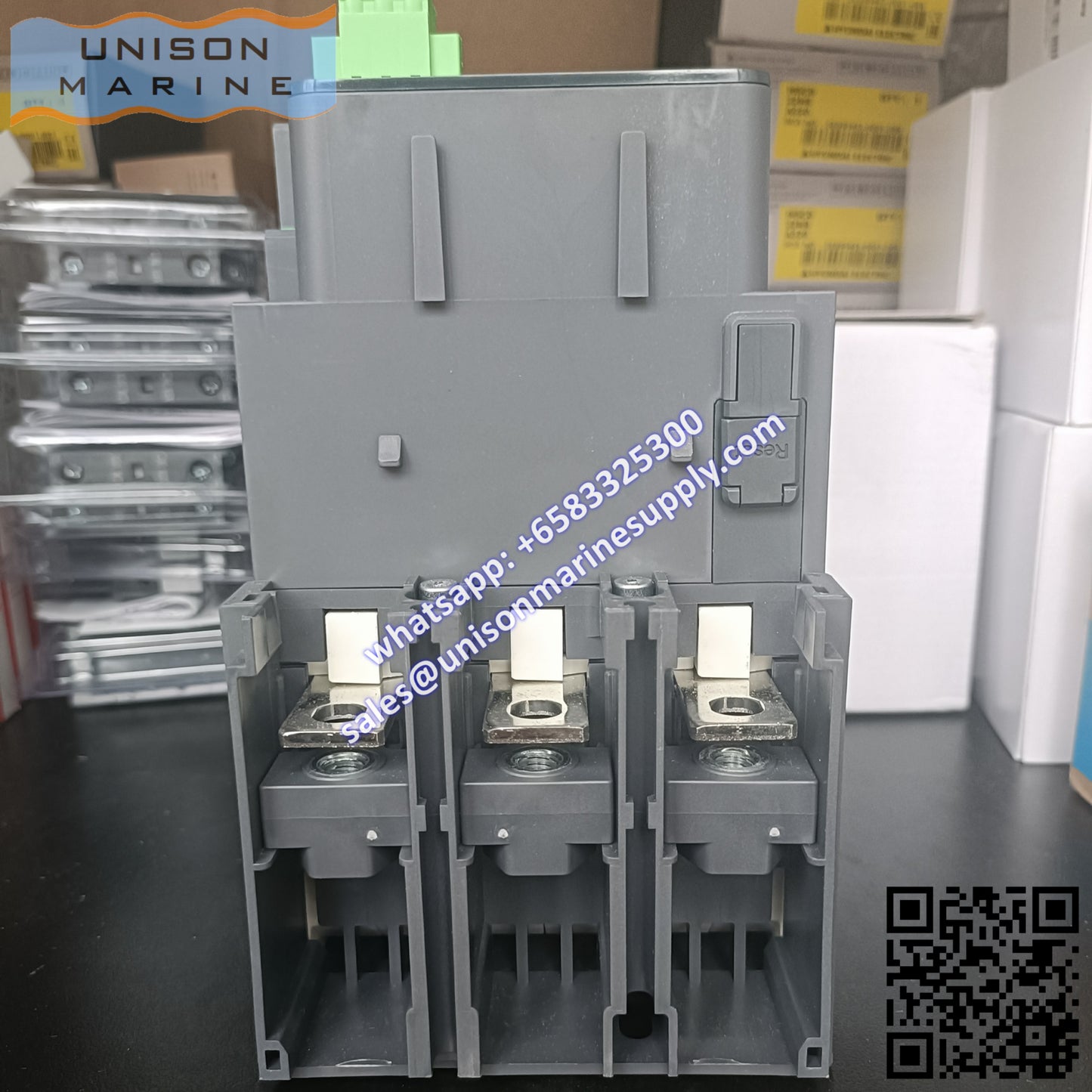 SCHNEIDER Contactor TeSys Giga 3P(3NO) AC-3, LC1G400KUEN