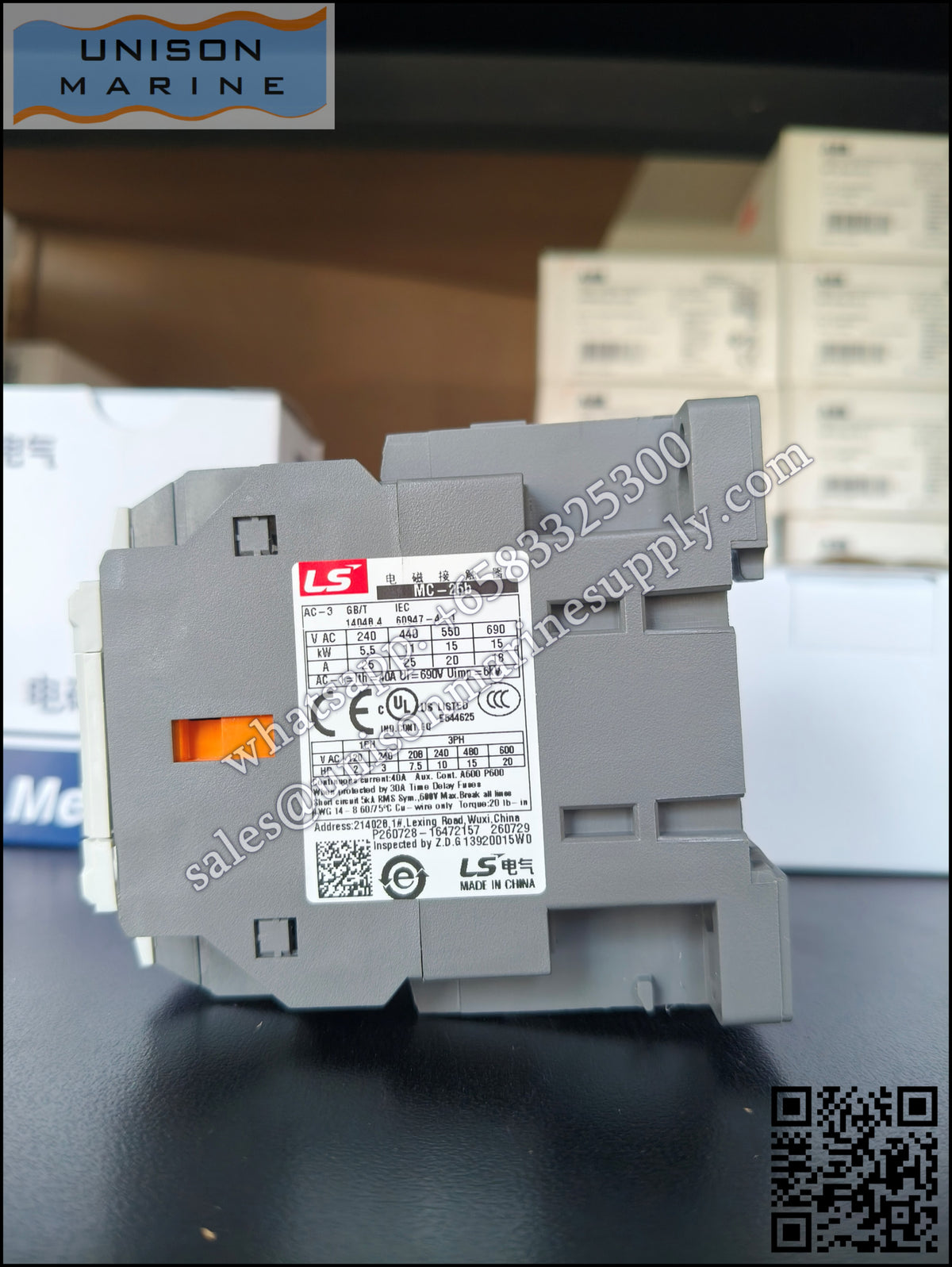 LS ELECTRIC - Contactor MC-25b 220VAC 1A1B
