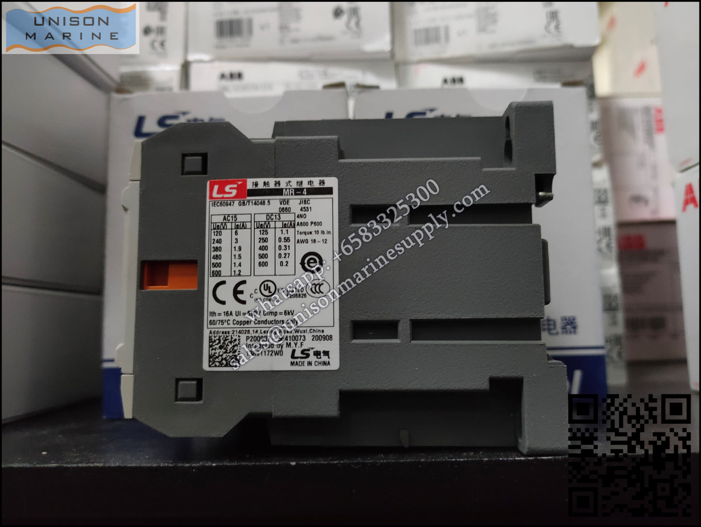 LS ELECTRIC - Contactor MR-4 4A DC24V