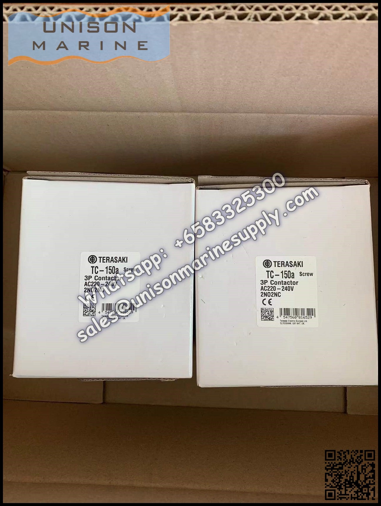 TERASAKI Marine Magnetic Contactors,TC-150a