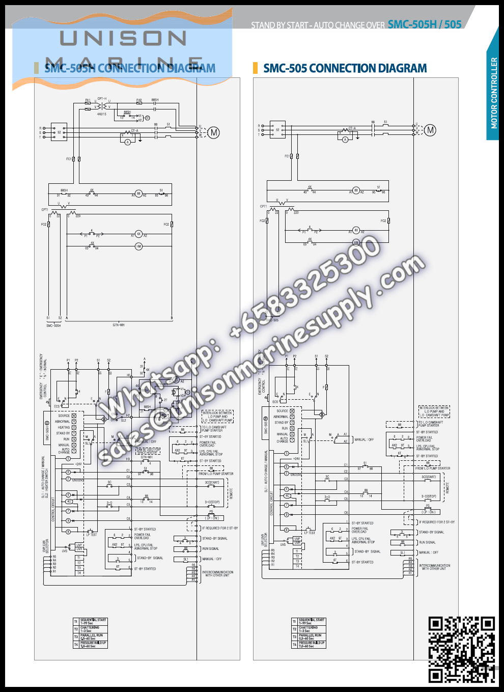 Westronics(LUXCO)Marine motor controller : SMC-504RH