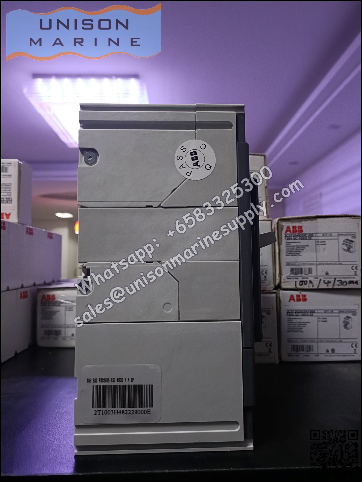 ABB Circuit Breaker(MCCB) : T5L400 PR221DS-LSI R400 FF 3P