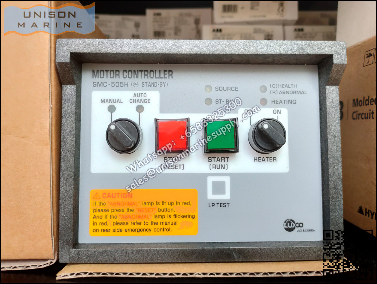Westronics(LUXCO)Marine motor controller : SMC-505