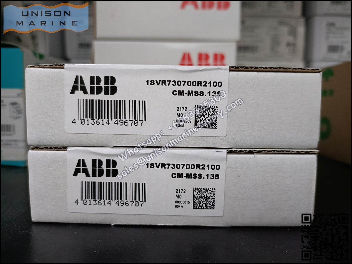 ABB Temperature Monitoring Relay, 1 Phase CM-MSS.13S AC110-130V/AC220-240V