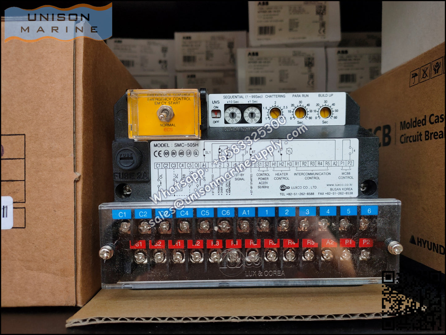 Westronics(LUXCO)Marine motor controller : SMC-505