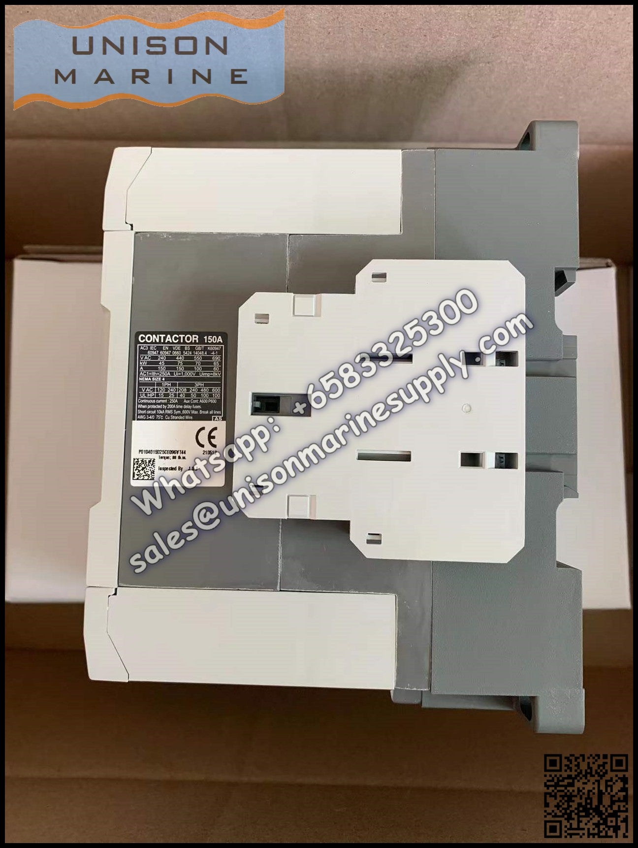 TERASAKI Marine Magnetic Contactors,TC-150a
