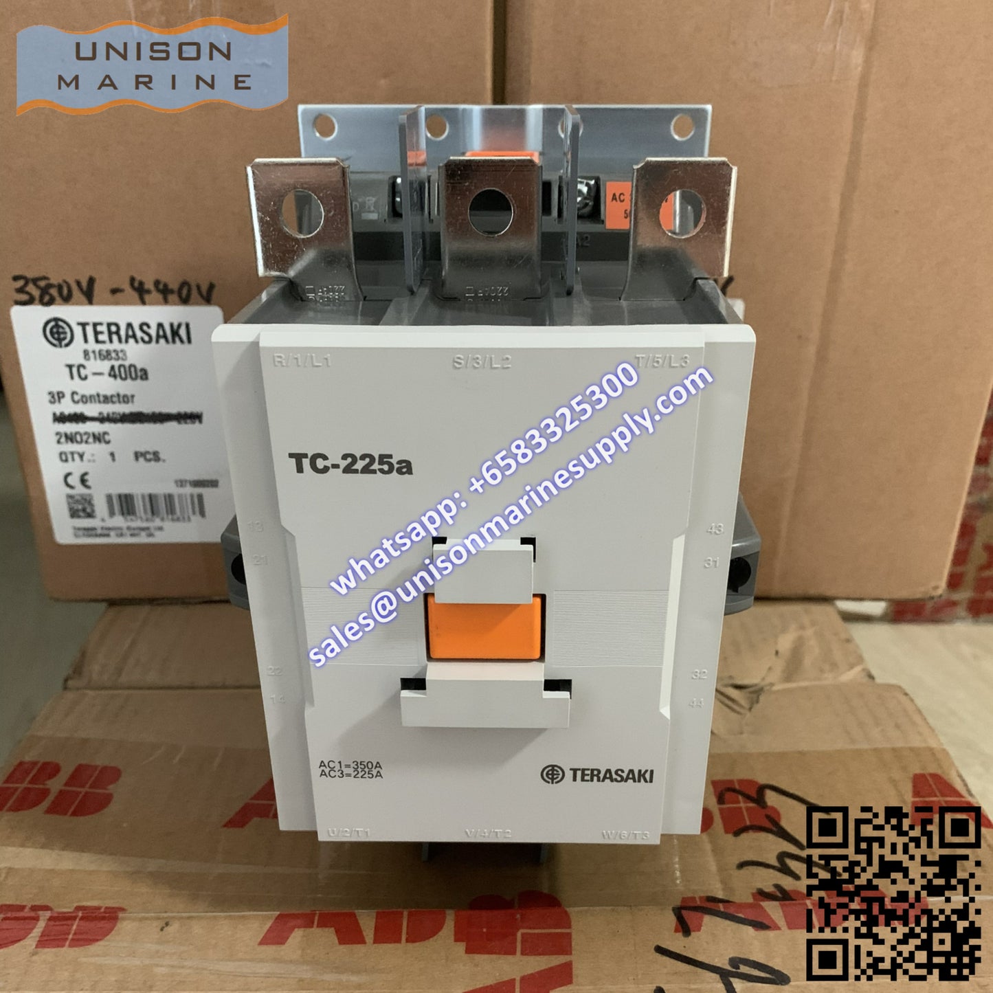 TERASAKI Marine Magnetic Contactors,TC-225a
