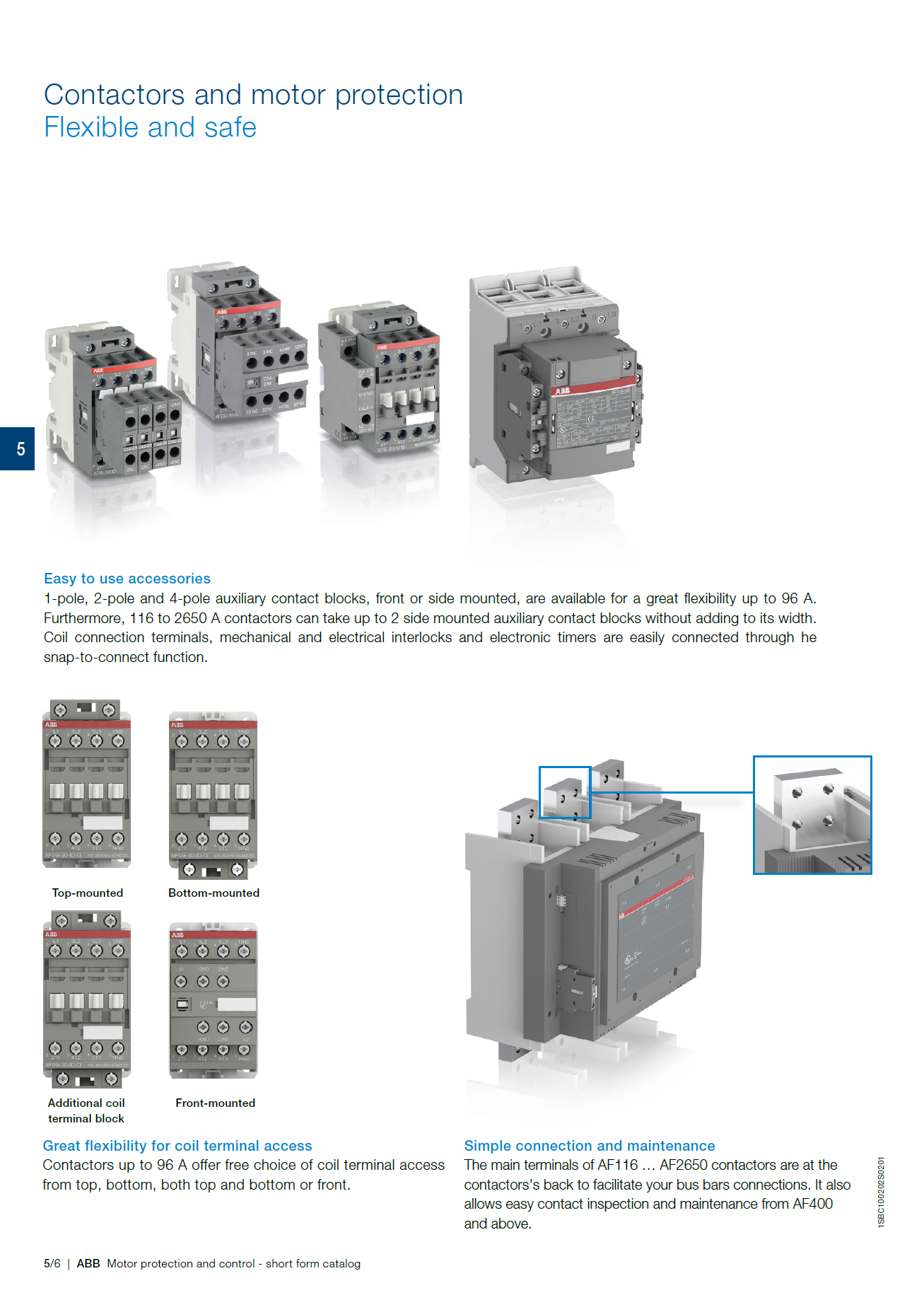 ABB Magnetic Contactors AF Series : AF26-30-00-13
