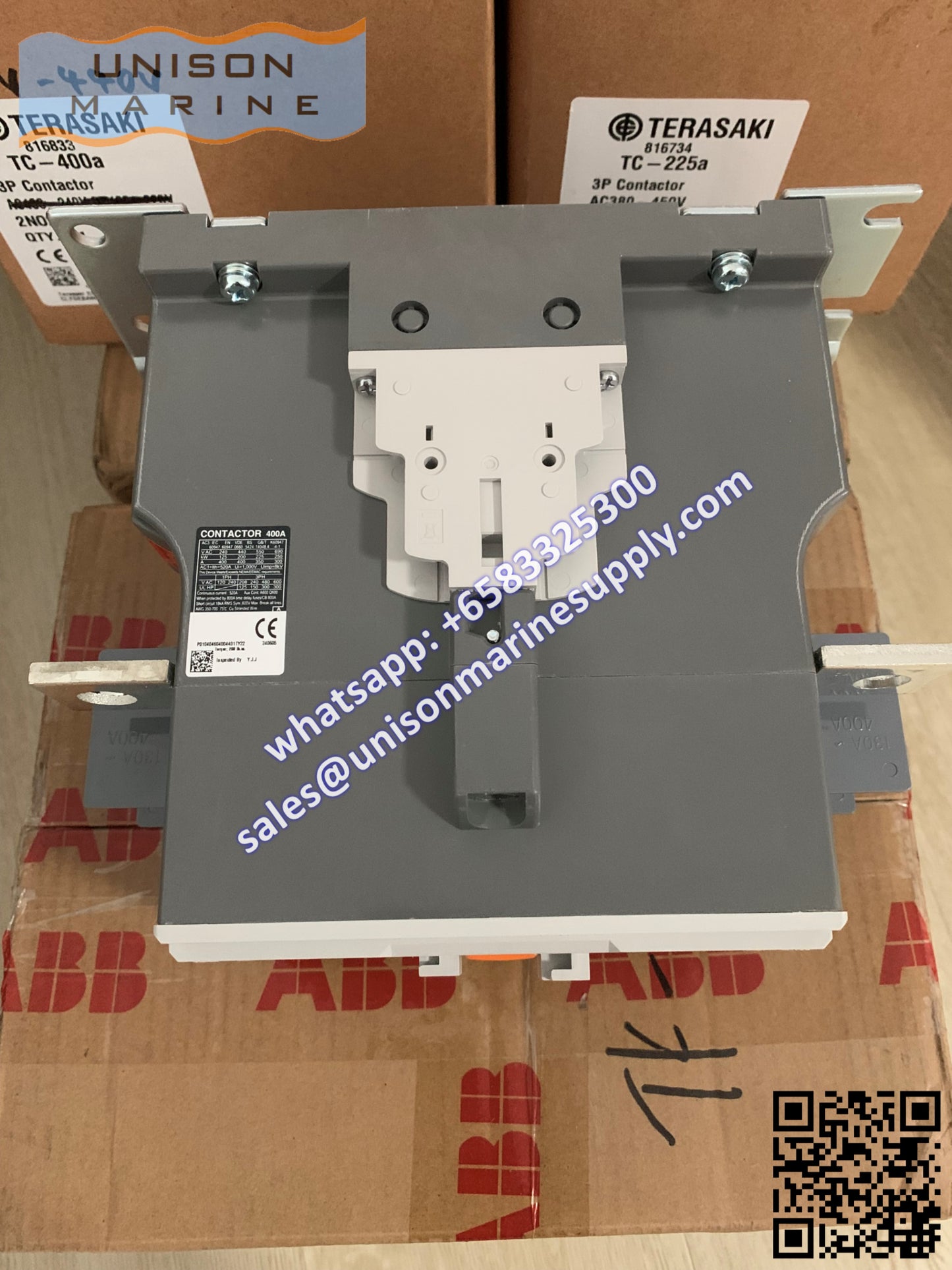 TERASAKI Marine Magnetic Contactors,TC-400a