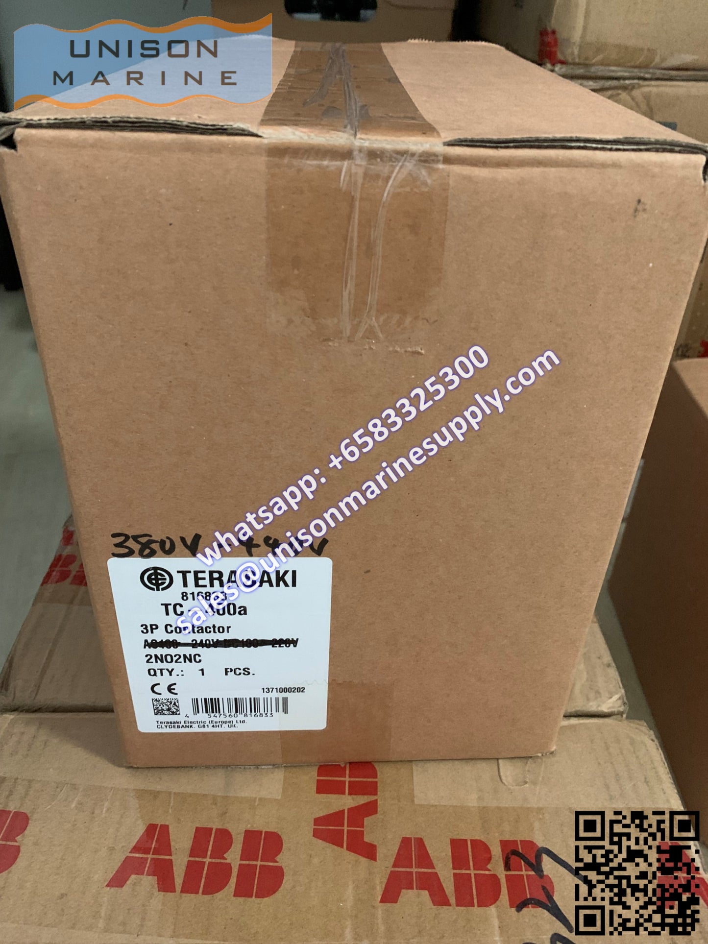 TERASAKI Marine Magnetic Contactors,TC-400a