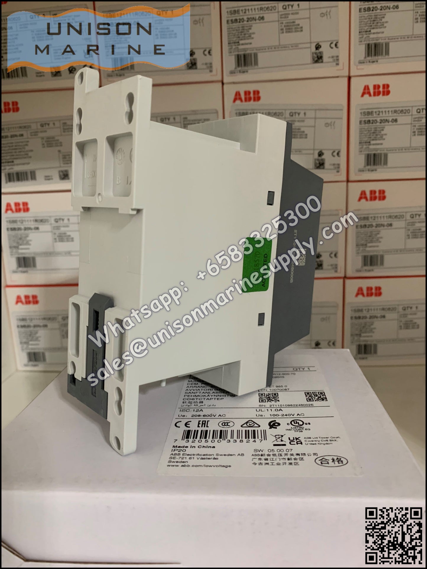 ABB PSR Softstarter PSR16-600-70 / PSR16-600-11