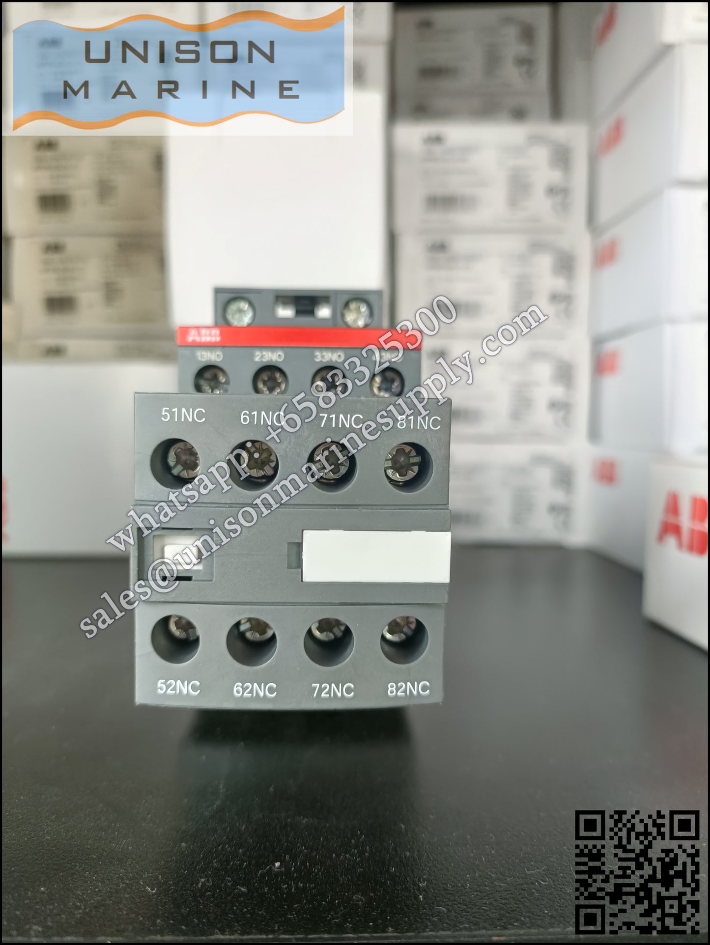 ABB Magnetic Contactors Relay :  NFZ44E-21 24-60V50/60HZ 20-60VDC , 1SBH136001R2144