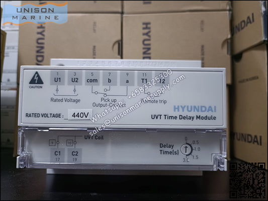 Hyundai Marine Air Circuit Breakers(ACB) Accessory，UANS/HGNS UVT TIME DELAY