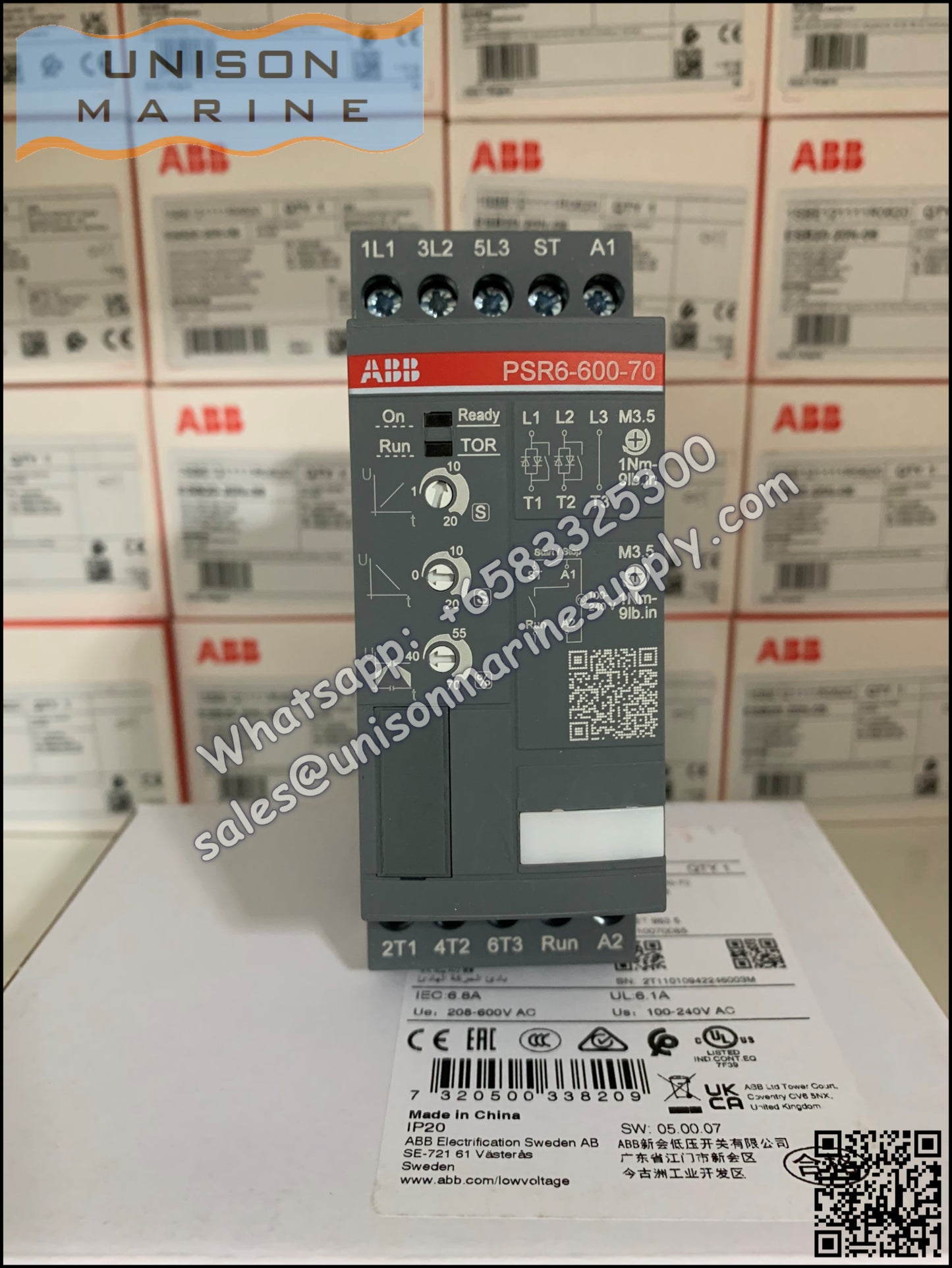 ABB PSR Softstarter PSR6-600-70 / PSR6-600-11