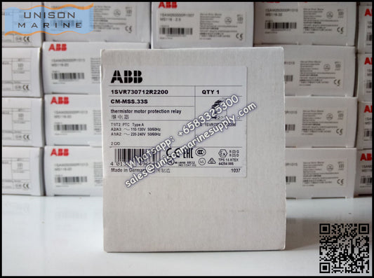 ABB Temperature Monitoring Relay, CM-MSS.32S AC/DC24V 2C/O