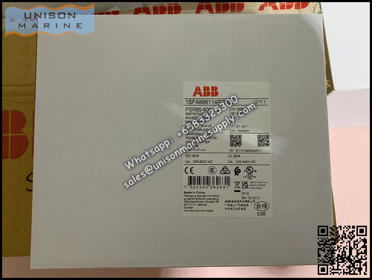 ABB PSR Softstarter PSR85-600-70 / PSR85-600-11