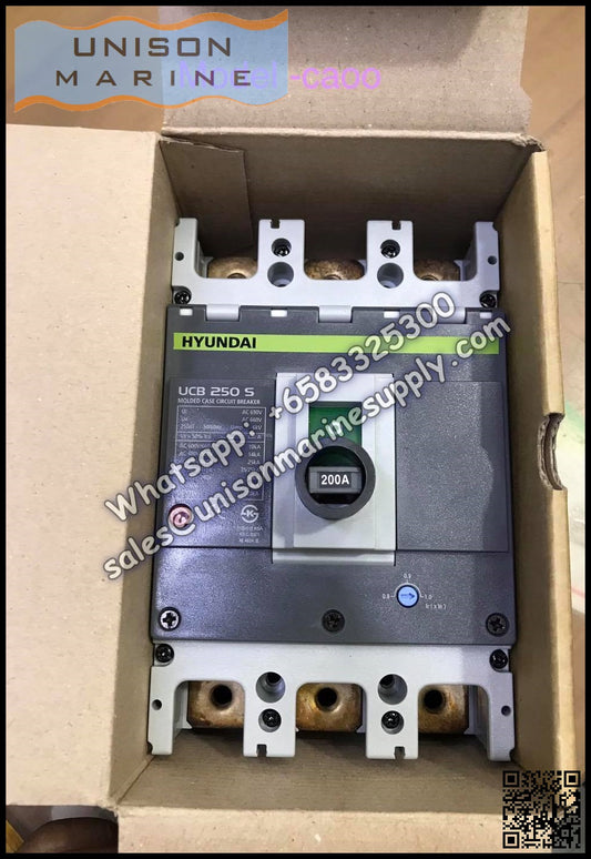 Hyundai Marine Circuit Breaker (MCCB) - UCB250S 3P Fixed / Plug-in Type
