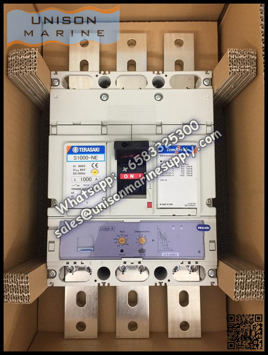 TRASAKI Marine Circuit Breaker (MCCB): S1000-NE 1000A 3P Fixed / Plug-in Type