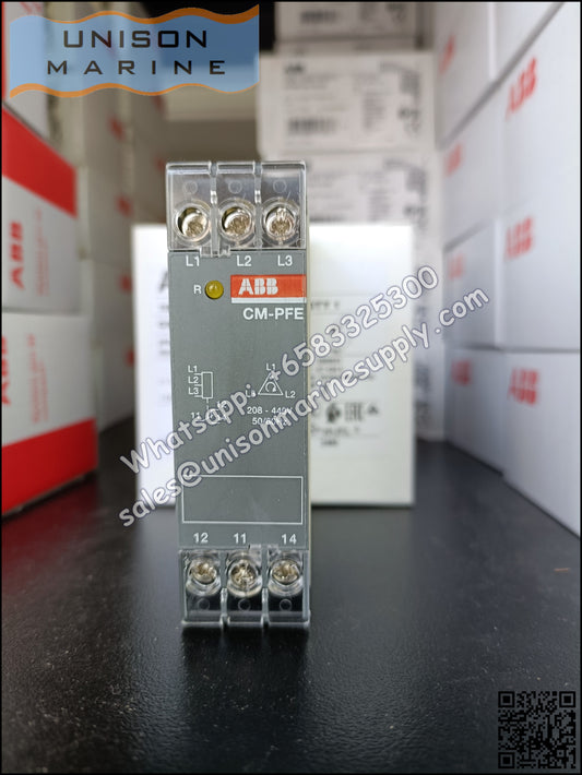 ABB Phase Monitoring Relay CM-PFE, 208 ~440Vac (3 Phase SPDT)