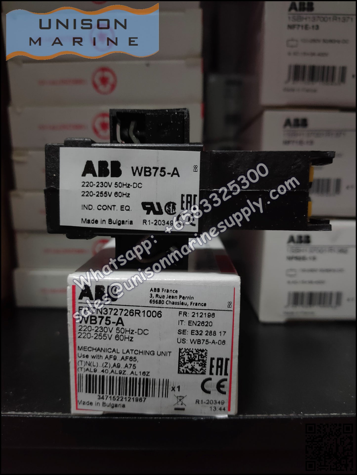 ABB Contactors Accessories Mech Latch WB75-A