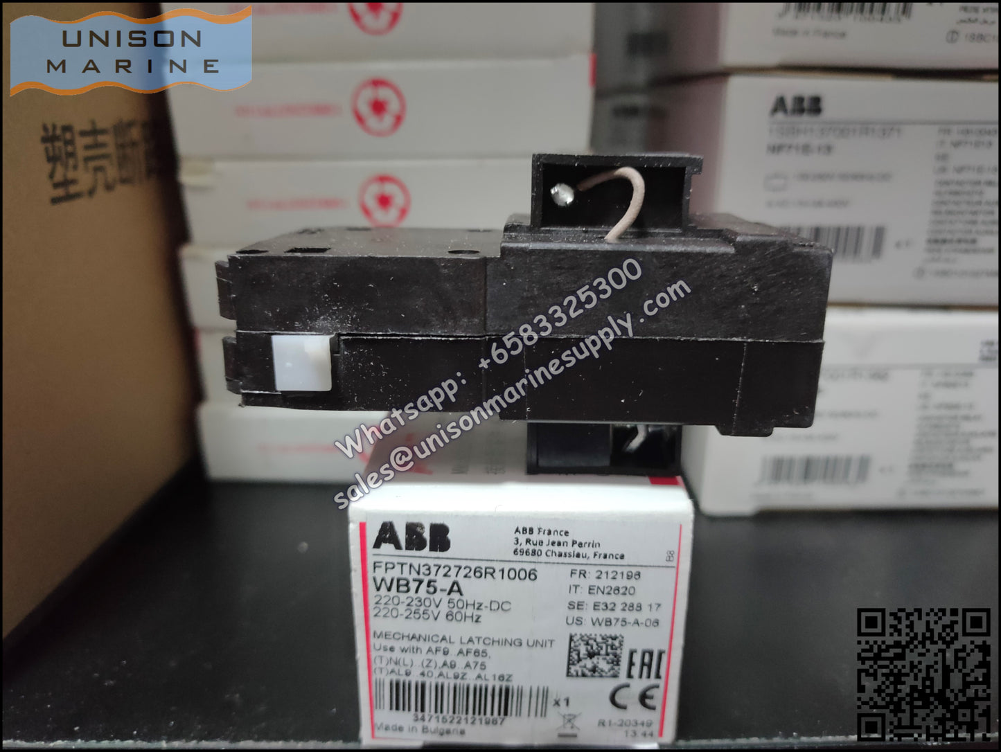 ABB Contactors Accessories Mech Latch WB75-A