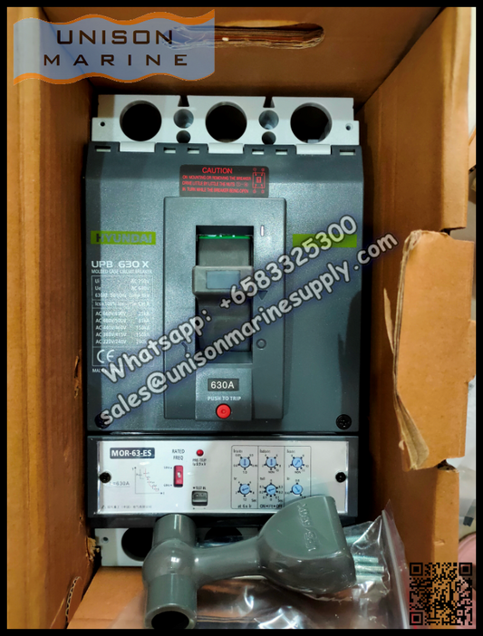 Hyundai Marine Circuit Breaker (MCCB) - UPB630X 3P Fixed / Plug-in Type