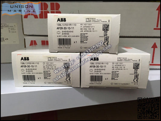 ABB Magnetic Contactors AF Series : AF09-30-10-11