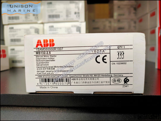 ABB Manual Motor Starter MS132-2.5 1SAM350000R1007