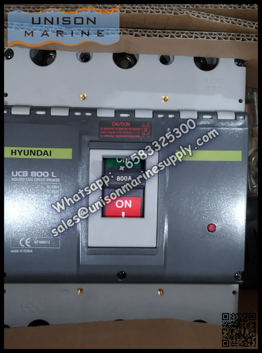 Hyundai Marine Circuit Breaker (MCCB) - UCB800L 3P Fixed / Plug-in Type