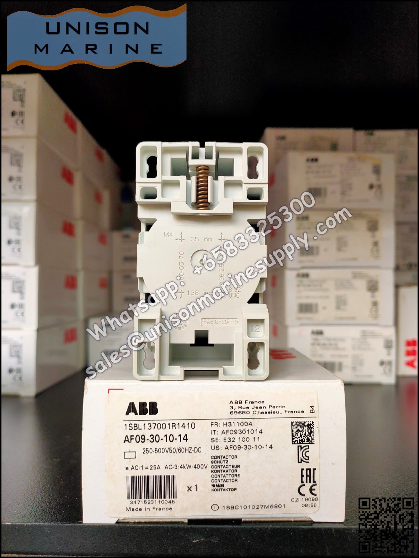 ABB Magnetic Contactors AF Series : AF09-30-10-14