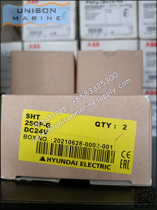 Hyundai Marine Circuit Breaker (MCCB) ，Accessory Shunt Trip (SHT) - SHT16GP