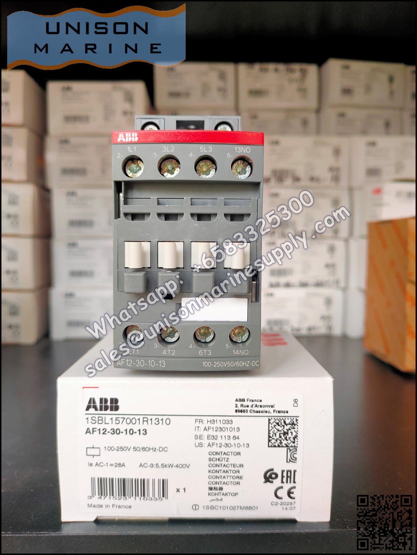 ABB Magnetic Contactors AF Series : AF12-30-10-13