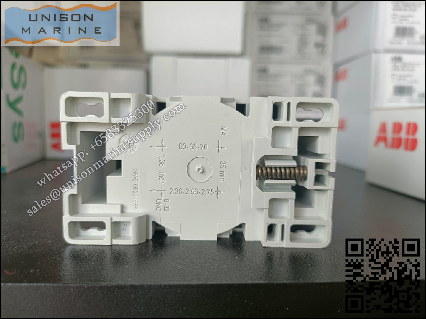 ABB Magnetic Contactors Relay :  NFZ44E-21 24-60V50/60HZ 20-60VDC , 1SBH136001R2144